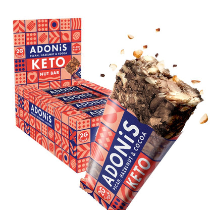 Adonis Keto Bar - Case of 16 (6 Flavours)