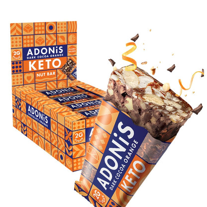 Adonis Keto Bar - Case of 16 (6 Flavours)