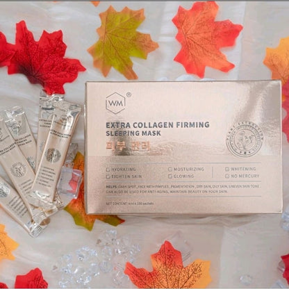 WM EXTRA COLLAGEN FIRMING SLEEPING MASK 100pcs
