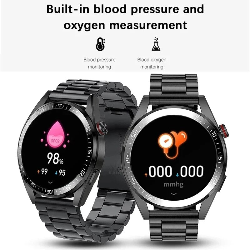 The New ZenWatch Watch 454*454 AMOLED Curved 46cm Screen, Built-In Microphone and HD Speakers, Always On Display, 8GB Local Music, With Bluetooth Earphones Compatibility