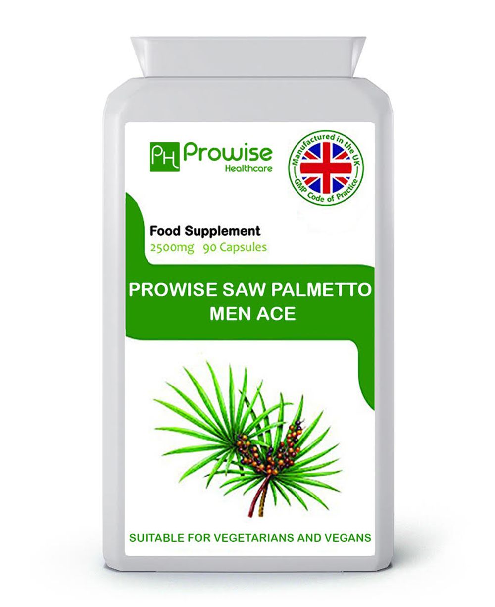 Saw Palmetto 2500mg 90 Capsules by Prowise Healthcare
